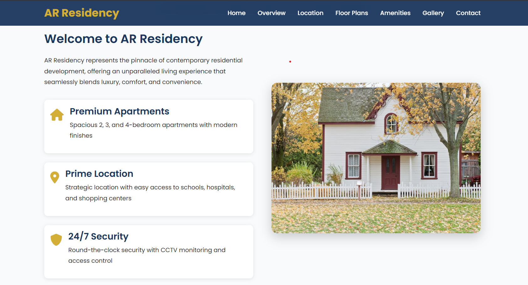 Real state website
